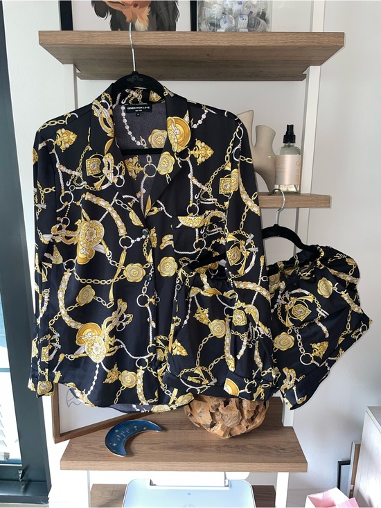 Generation Love Tops - Generation Love nikki silk top & short set